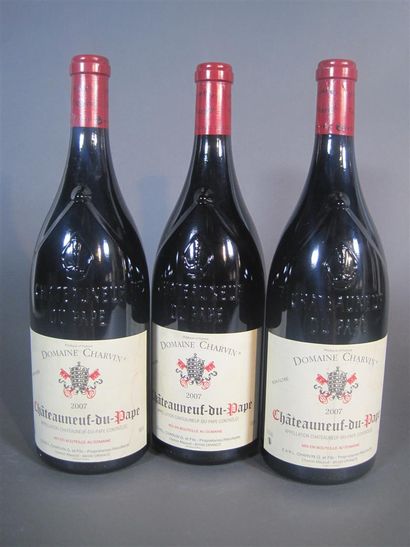 null 3 Mag CHATEAUNEUF DU PAPE Rouge Charvin 2007