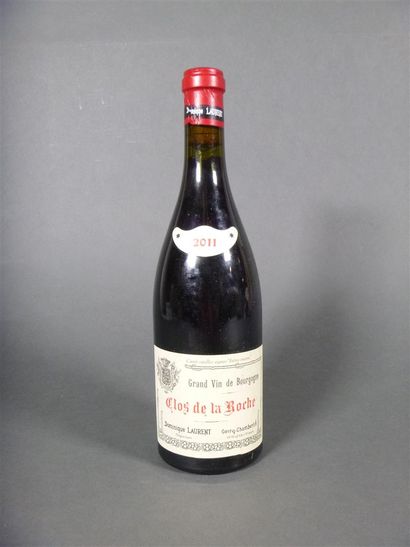 null 1 B CLOS DE LA ROCHE (Grand Cru) étiquette très légèrement plissée Dominique...