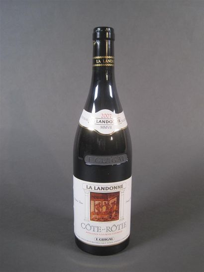 null 1 B COTE ROTIE LA LANDONNE (quelques marques étiquette) Guigal 2007