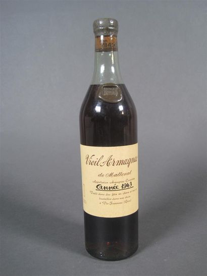 null 1 B VIEIL ARMAGNAC (étui) Malleval 1943