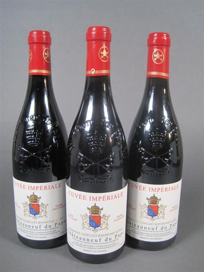 null 3 B CHATEAUNEUF DU PAPE CUVEE IMPERIAL Usseglio 2010