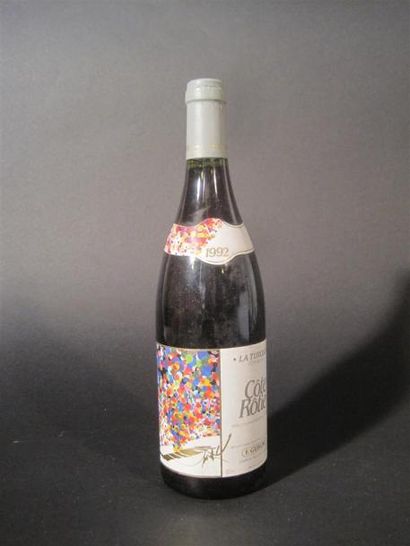 null 1 B COTE ROTIE LA TURQUE (e.l.s.) Guigal 1992