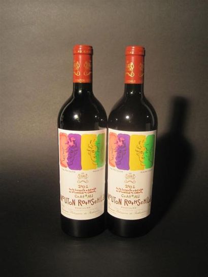 null 2 B CHÂTEAU MOUTON ROTHSCHILD GCC1 Pauillac 2001