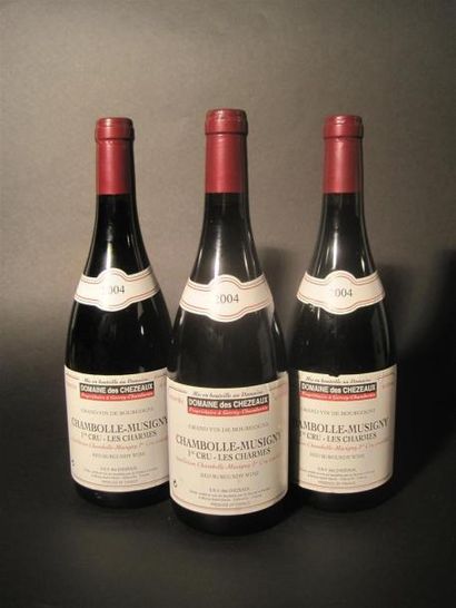 null 3 B CHAMBOLLE MUSIGNY LES CHARMES (1er Cru) 1 e.l.a; 1 accroc clm. Domaine des...