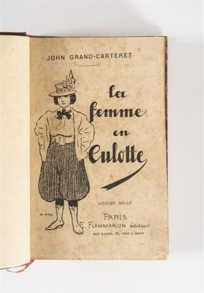 null GRAND-CARTERET (Jean Grand, dit John), LA FEMME EN CULOTTE, Paris, Flammarion,...