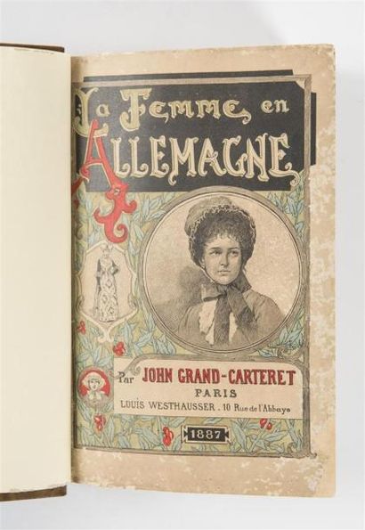 null GRAND-CARTERET (Jean Grand, dit John), LA FEMME DE L'ALLEMAGNE, Paris, Louis...