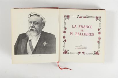 null CHASTENET (Jacques), LA FRANCE DE MONSIEUR FALLIERES, Paris, Le Club du livre...