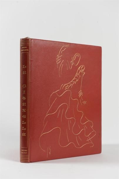 null CERVANTES (Miguel de), LA GITANELLA, Paris, Georges Guillot, 1948. In-folio,...