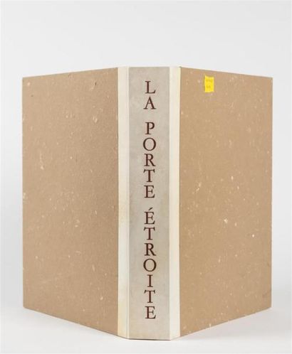 null GIDE (André), LA PORTE ETROITE, Lausanne, André et Pierre Gonin, 1958.
Non relié,...