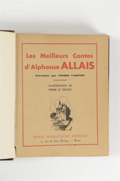 null ALLAIS (Alphonse), VARENNE (présenté par Pierre), LES MEILLEURS CONTES D'ALPHONSE...