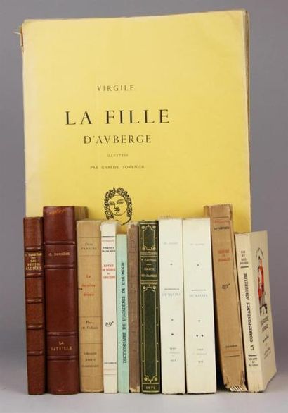 null FARRERE. Les petites alliées. P., Flammarion, s.d. In-12, demi-maroquin brun...