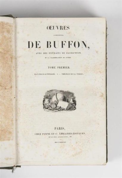 null BUFFON (Georges-Louis Leclerc, comte de), OEUVRES COMPLETES DE BUFFON AVEC DES...