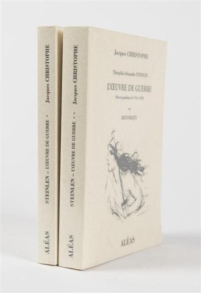 null CHRISTOPHE (Jacques), THEOPHILE-ALEXANDRE STEINLEN L'OEUVRE DE GUERRE (OEUVRE...