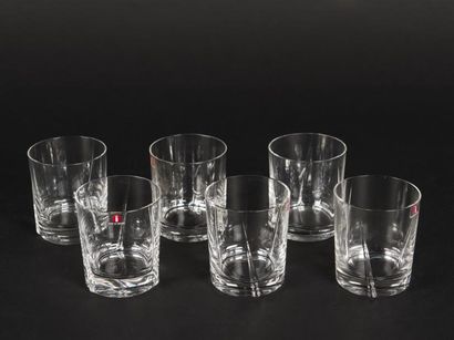 null Tapio WIRKKALA (1915-1985) Suite de dix verres modèle Viva en verre soufflé...