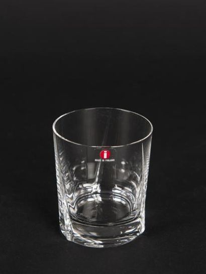 null Tapio WIRKKALA (1915-1985) Suite de dix verres modèle Viva en verre soufflé...