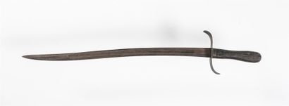 null Sabre monté avec lame type carabine 1842 Funche et Cie Novembre 1864 (Marin...
