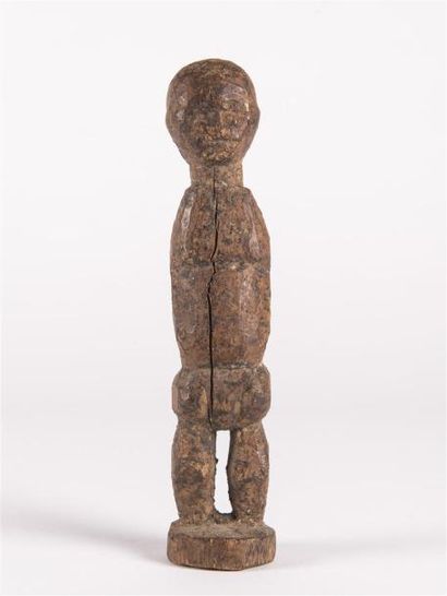 null BAOULE, statuette fétiche Vers 1970 H: 19 cm