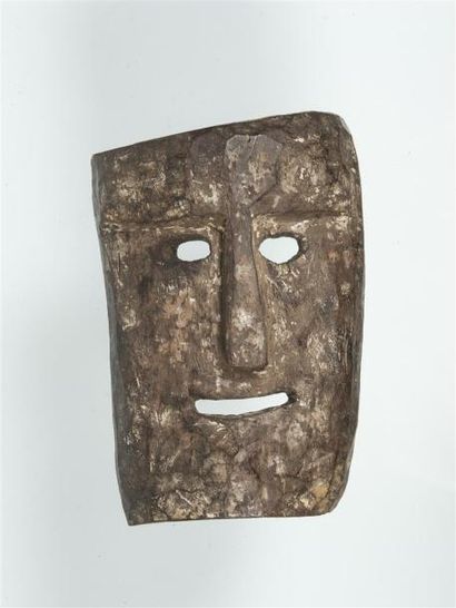 null NEPAL masque Magar en bois H: 25 cm