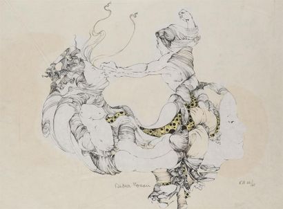 null Didier MOREAU (XXe)
Lithographie 21/25
Signée
46 x 59 cm
