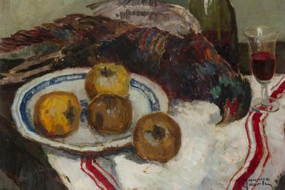 null Maurice MARTIN
Nature morte aux pommes
Huile sur toile
signée
55 x 67 cm