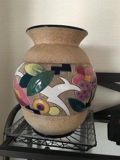 null Vase en céramique art déco