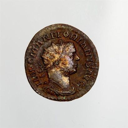 null FLORIEN (276) Antoninien de billon (Lyon) A/ IMP CM AN FLORIANNUS AVG R/ TEMPORUM...