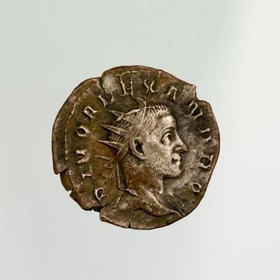 null TRAJAN-DECE (249-251) Antoninien en l honneur d ALEXANDRE SEVERE Av/ DIVO ALEXANDRO...