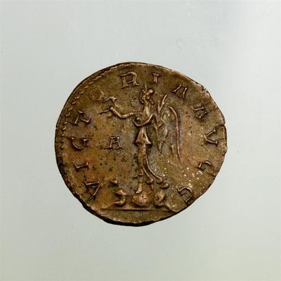 null CARUS (282-283) Antoninien de Billon (LYON) A/ IMPC M AUR CARUS AVG R/ VICTORIA...
