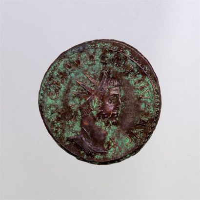 null CARINUS (282-283) Antoninien de billon (LYON) A/IMP C M AUR CARINVS AVG R/ AEQUITAS...