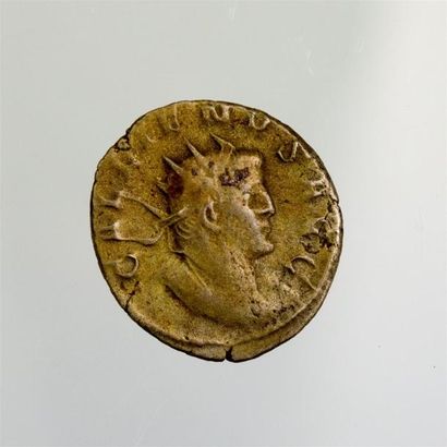 null GALLIEN (253-268) Antoninien : 1 ere légion italica Av/ GALLIENUS AVG Rv/ LEG...