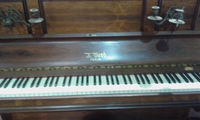 null A.BORD piano droit avec tabouret de piano