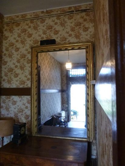 null Miroir rectangulaire en stuc doré
19ème siècle