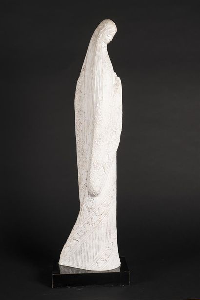 null Pamela PIERCE & Acoma AUSTIN (XX ème)
La Mujer De La Tierra
Sculpture en durastone...