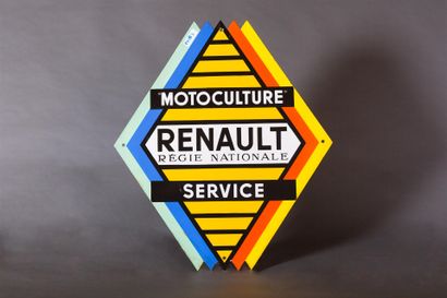 null Plaque emaillée Renault Motoculture double face
80 x 90 cm

