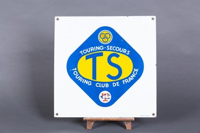 null Plaque emaillée Touring Club de France Secours Routier Français
50 x 40 cm
