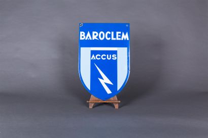 null ACCUS BAROCLEM Plaque emaillée double face
60 x 40 cm
