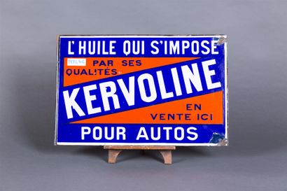 null KERVOLINE Plaque émaillée double face
60 x 40 cm
