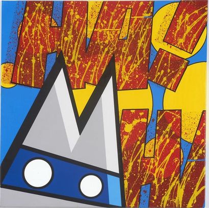 null SATORI (1978)
BROUILLON
Acrylique sur toile
50 x 50 cm