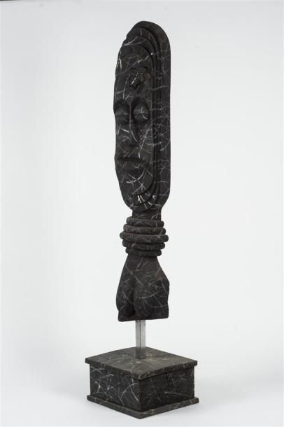 null Jean Pierre HELLE (1944 Genève-2015) Sculpture antropomorphe
bois flotté
H:...