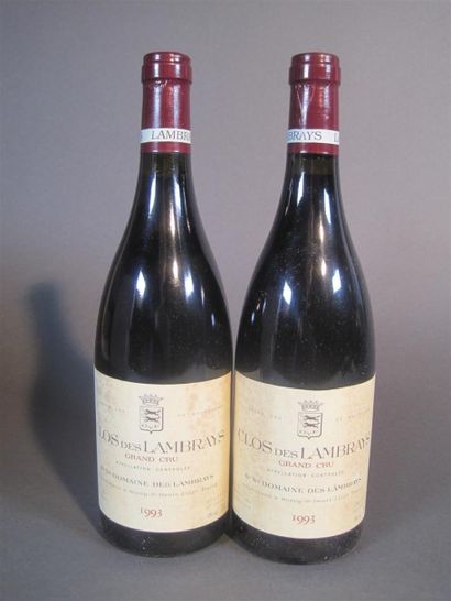 null 2 B CLOS DES LAMBRAYS (Grand Cru) e.t.h. Domaine des Lambrays 1993