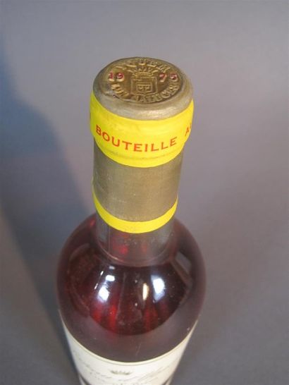 null 1 B CHÂTEAU D'YQUEM (B.G.; e.l.s.) C1 Supérieur Sauternes 1975