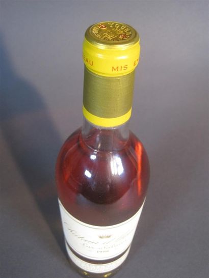 null 1 B CHÂTEAU D'YQUEM (B.G.) C1 Supérieur Sauternes 1986