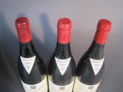 null 3 B CHÂTEAUNEUF DU PAPE (e.l.a.) Château Pignan 1989