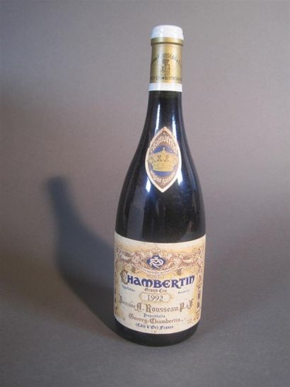 null 1 B CHAMBERTIN (Grand Cru) e.t.h. Armand Rousseau 1992