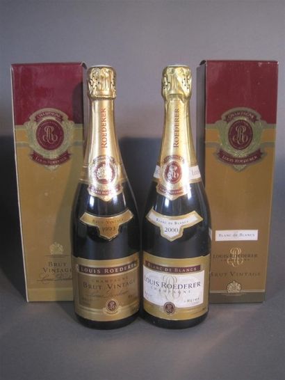 null 1 B CHAMPAGNE BRUT VINTAGE (étui) Roederer 1993
1 B CHAMPAGNE BRUT BLANC DE...