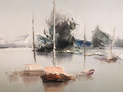 null Louis LAMARQUE
La riviere d'Auray
Huile sur toile
61 x 50 cm
