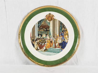 null Plat en porcelaine