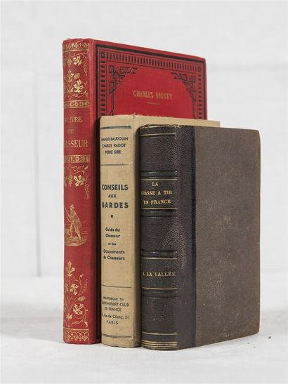 null Trois livres sur la chasse
De la VALLEE, la chasse au tir en France, 1855, seconde...
