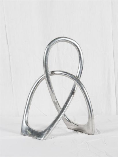 null Ecole 20ème 
Sculpture en aluminium
H : 40 L : 20 cm