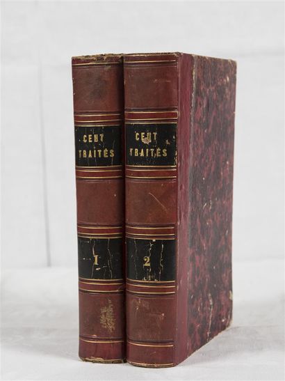 null [Collectif], Instruction pour le peuple, cent traités
1848 et 1850
Deux volumes...